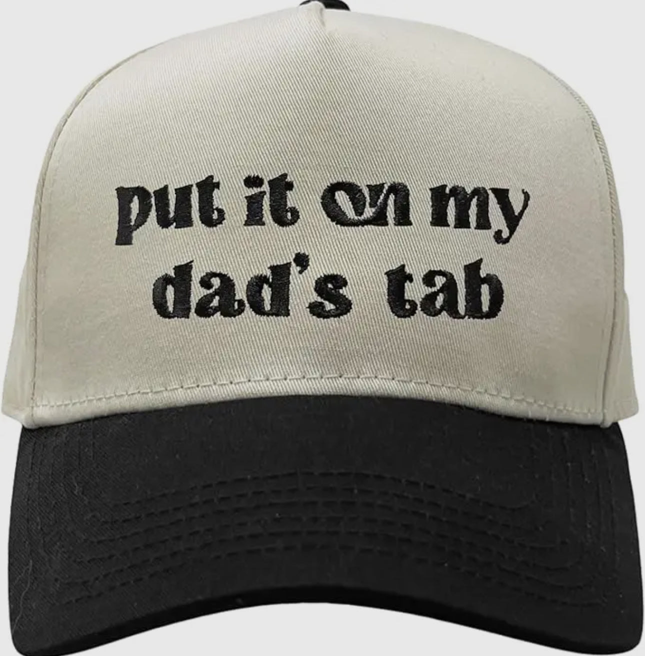 PUT IT ON MY DAD’S TAB TODDLER CAP