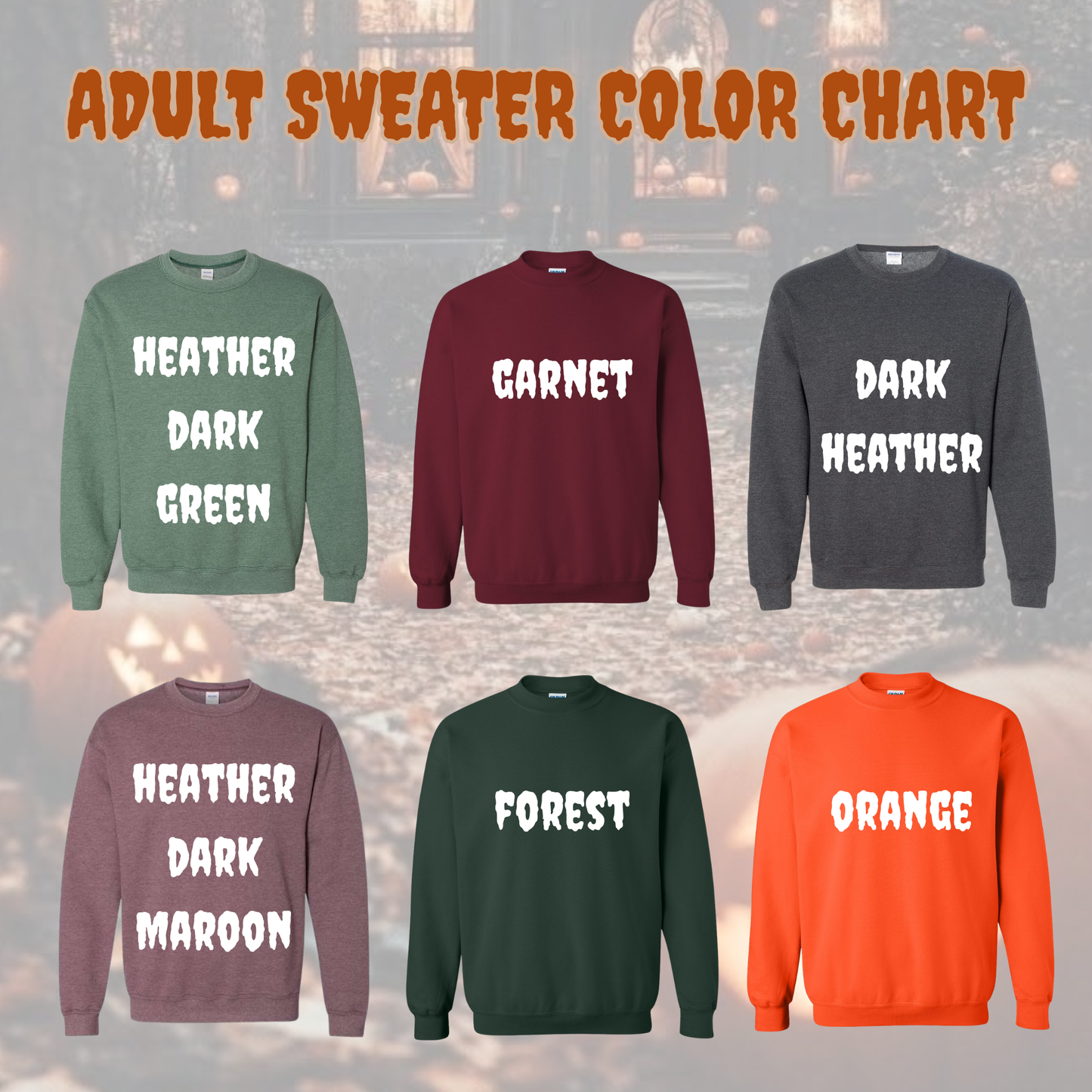 SPOOKY DRIP #23 (SWEATER)