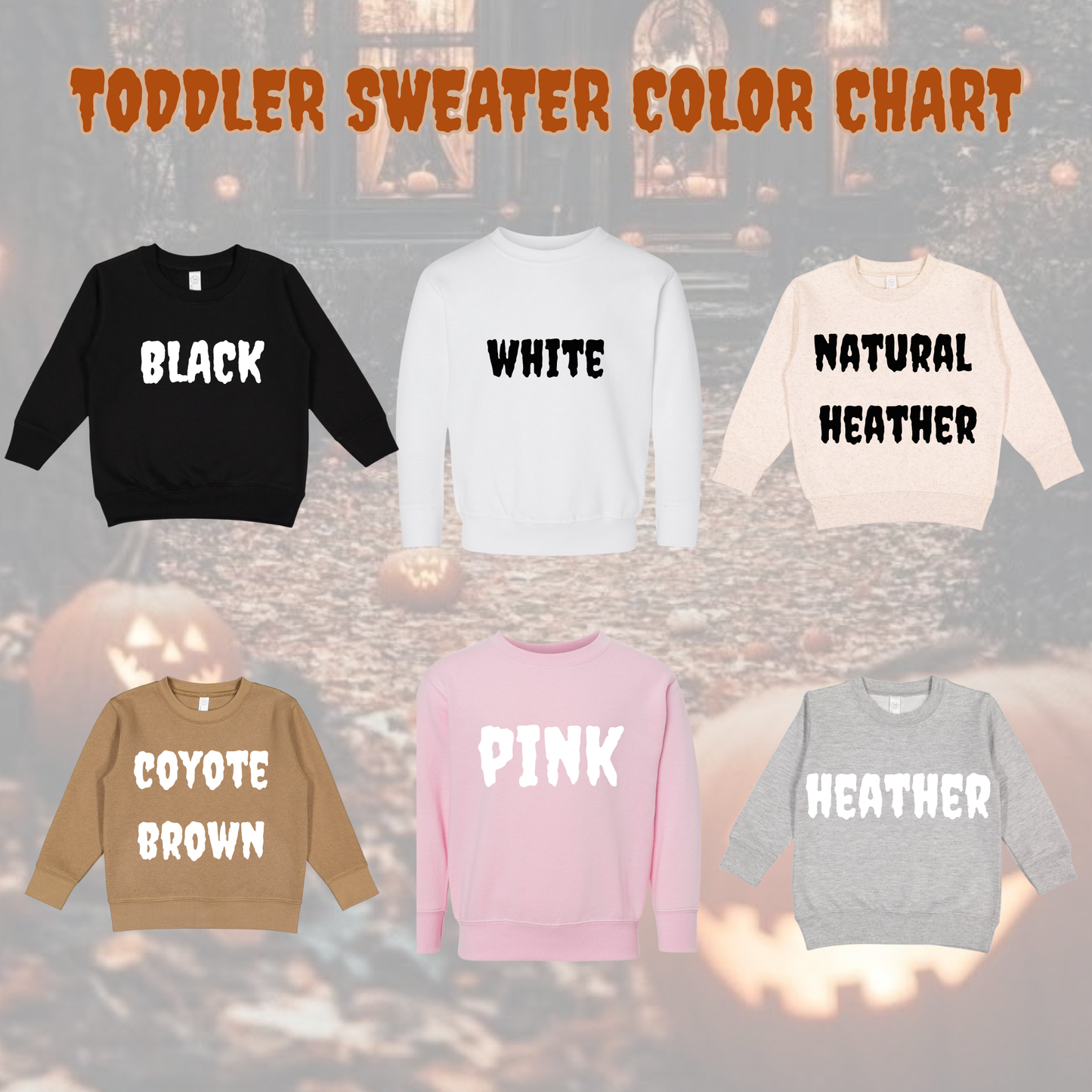 SPOOKY DRIP #23 (SWEATER)