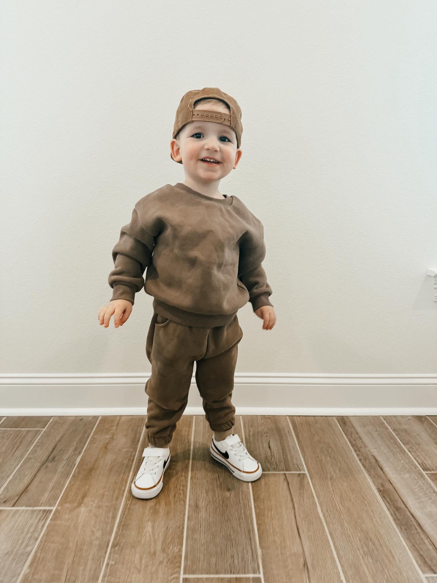 NATHANAEL FLEECED JOGGER SET