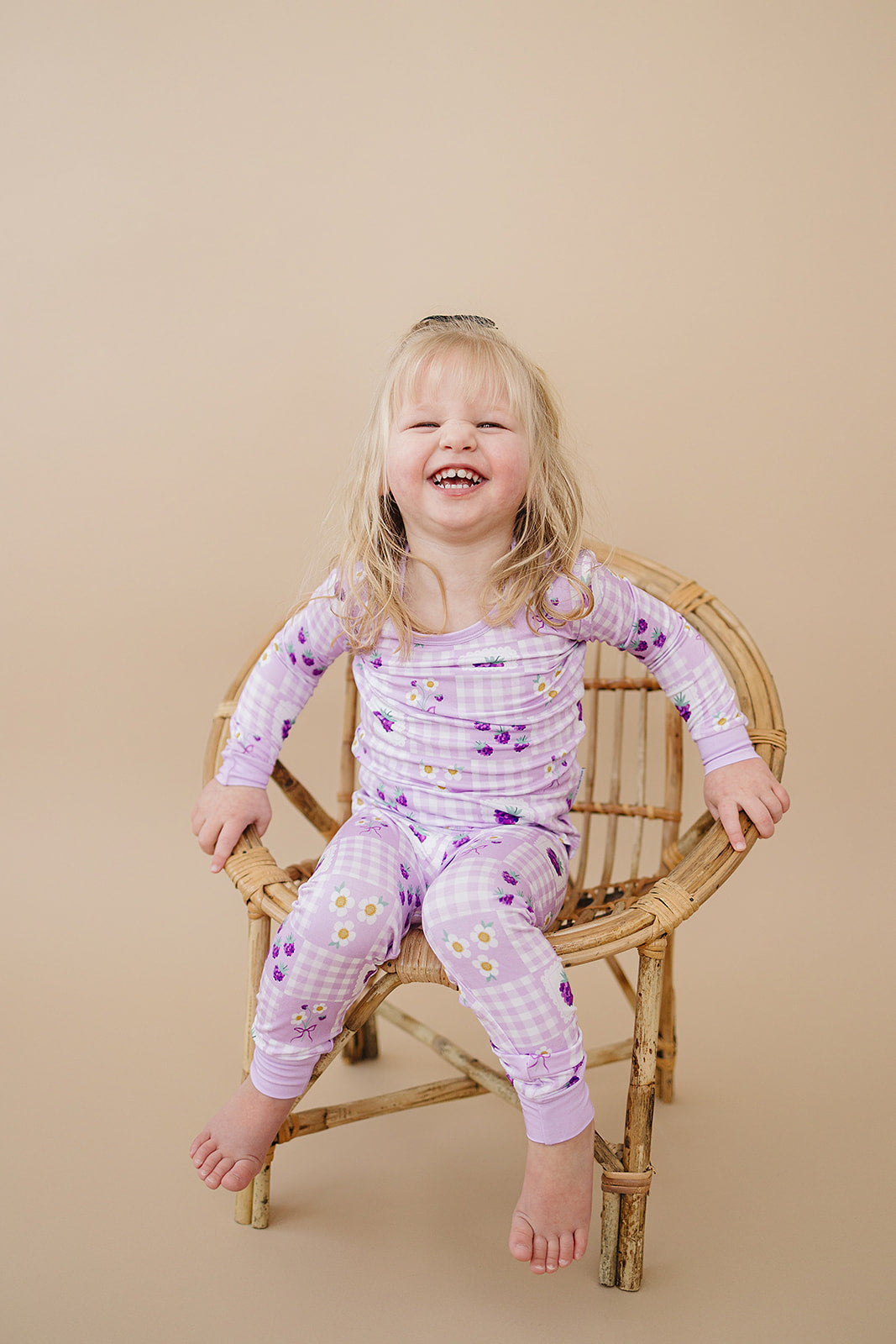 Bamboo Two Piece Set | Raspberry