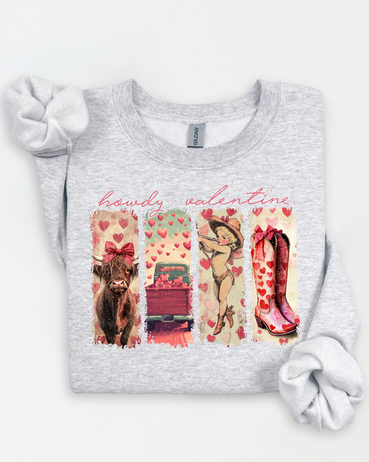 SWEETHEART COLLECTION #10 (LONG SLEEVE SHIRT + CREWNECK SWEATER)