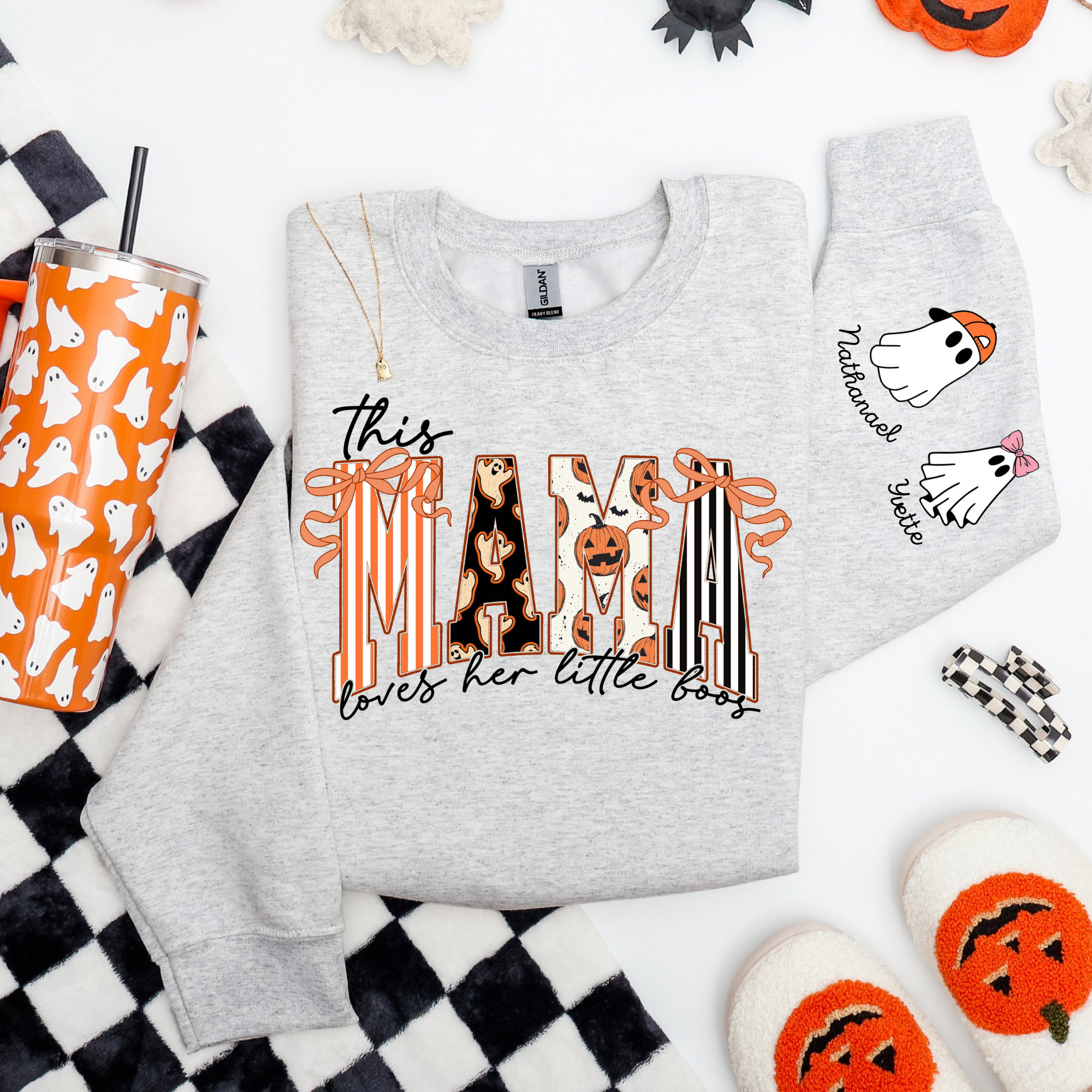 THIS MAMA LOVES HER LITTLE BOO'S (SWEATER)