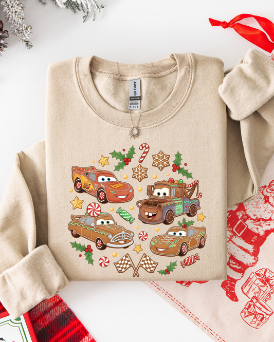 MERRY & BRIGHT #18 (LONG SLEEVE SHIRT + CREWNECK SWEATER)