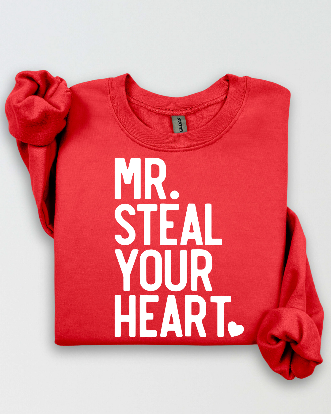 SWEETHEART COLLECTION #18 (LONG SLEEVE SHIRT + CREWNECK SWEATER)