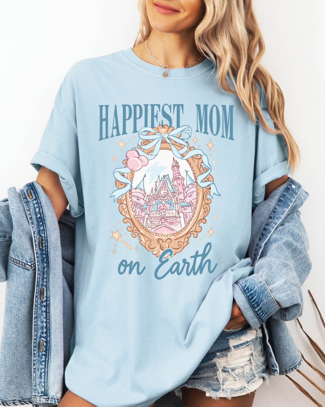 HAPPIEST MOM ON EARTH (SHIRT + SWEATER OPTION)