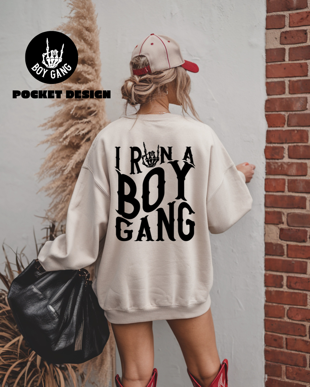 I RUN A BOY GANG (SHIRT + SWEATER OPTION)