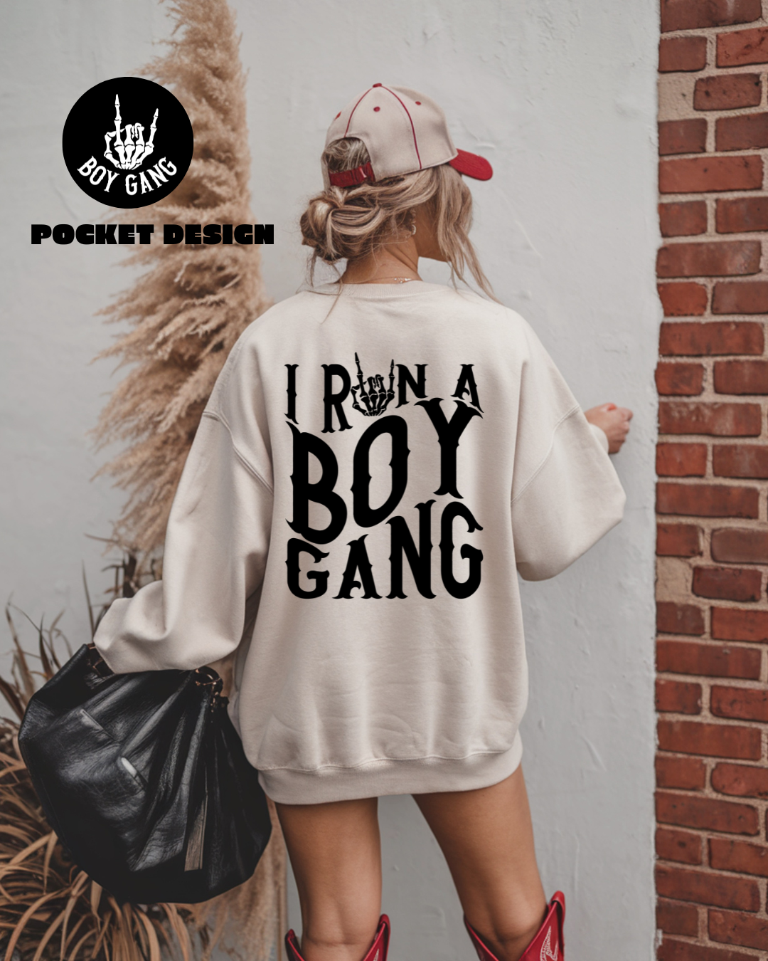 I RUN A BOY GANG (SHIRT + SWEATER OPTION)