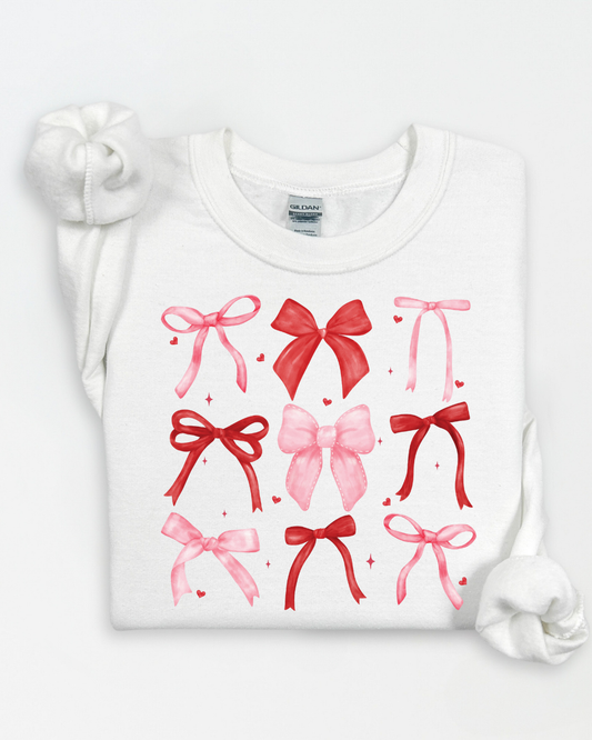 SWEETHEART COLLECTION #20 LONG SLEEVE SHIRT + CREWNECK SWEATER)
