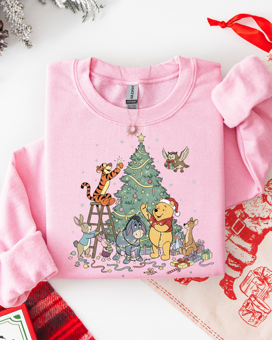 MERRY & BRIGHT #20 (LONG SLEEVE SHIRT + CREWNECK SWEATER)