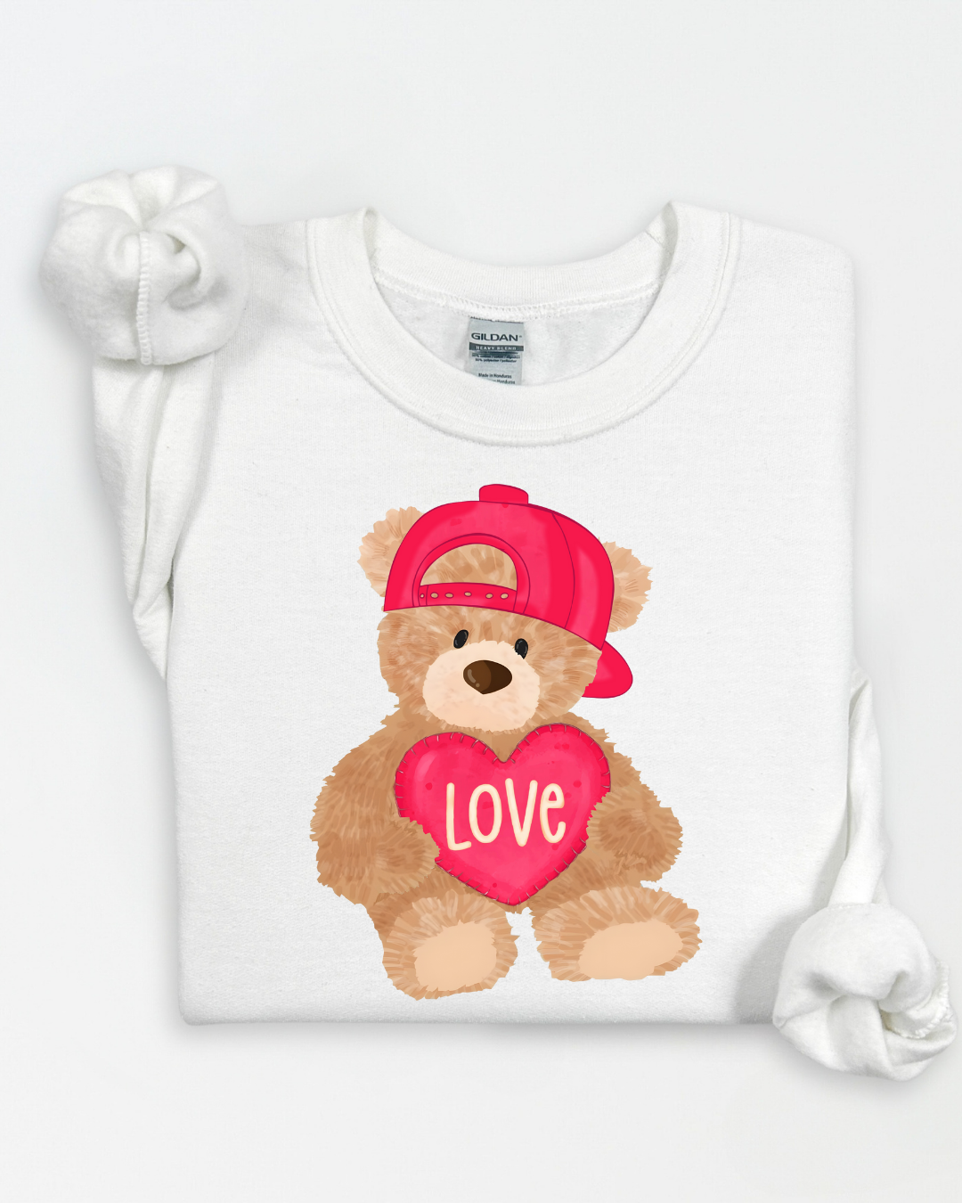 SWEETHEART COLLECTION #22 LONG SLEEVE SHIRT + CREWNECK SWEATER)