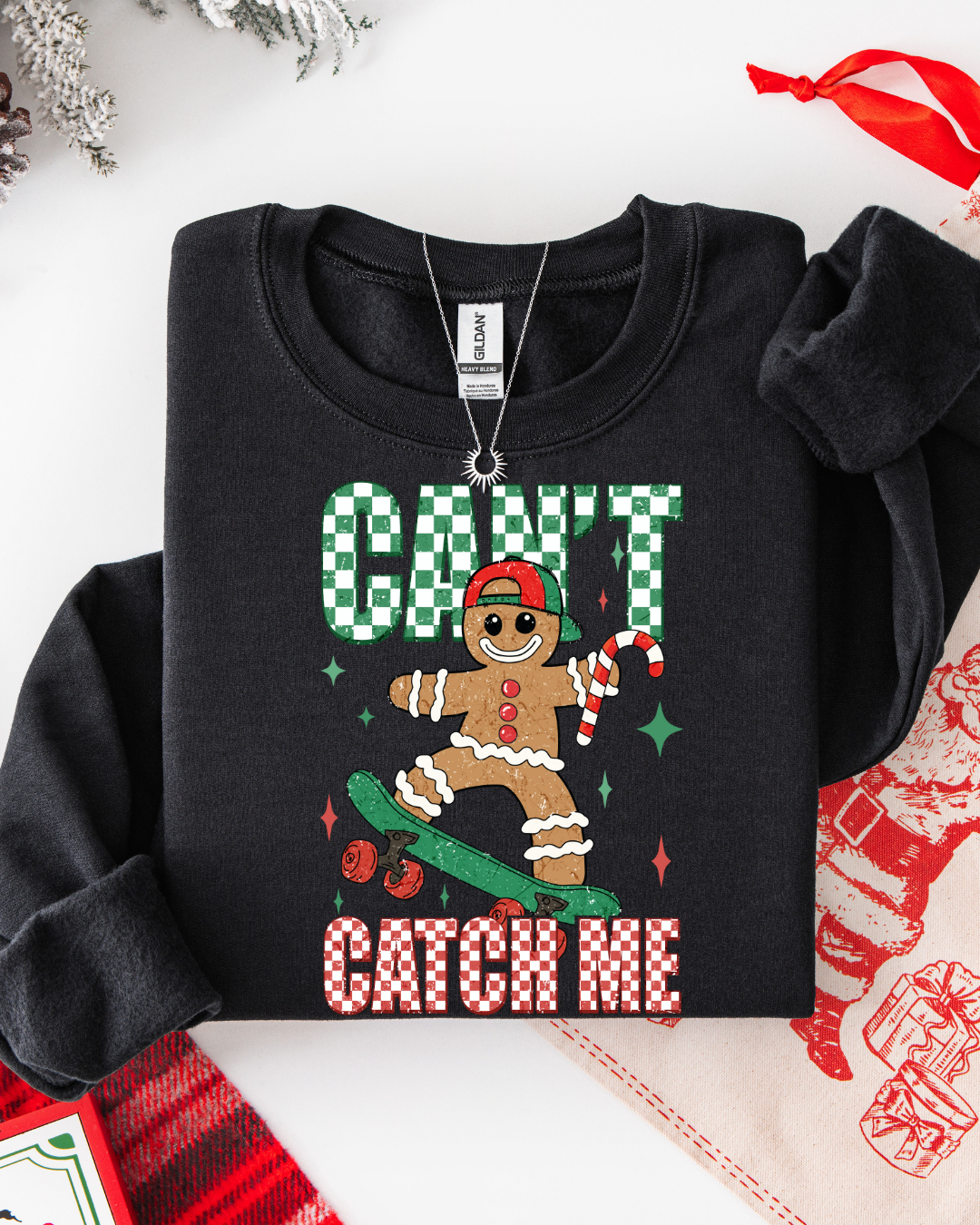 MERRY & BRIGHT #22 (LONG SLEEVE SHIRT + CREWNECK SWEATER)