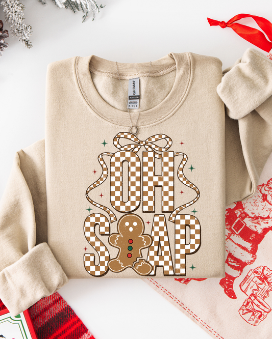 MERRY & BRIGHT #24 (LONG SLEEVE SHIRT + CREWNECK SWEATER)