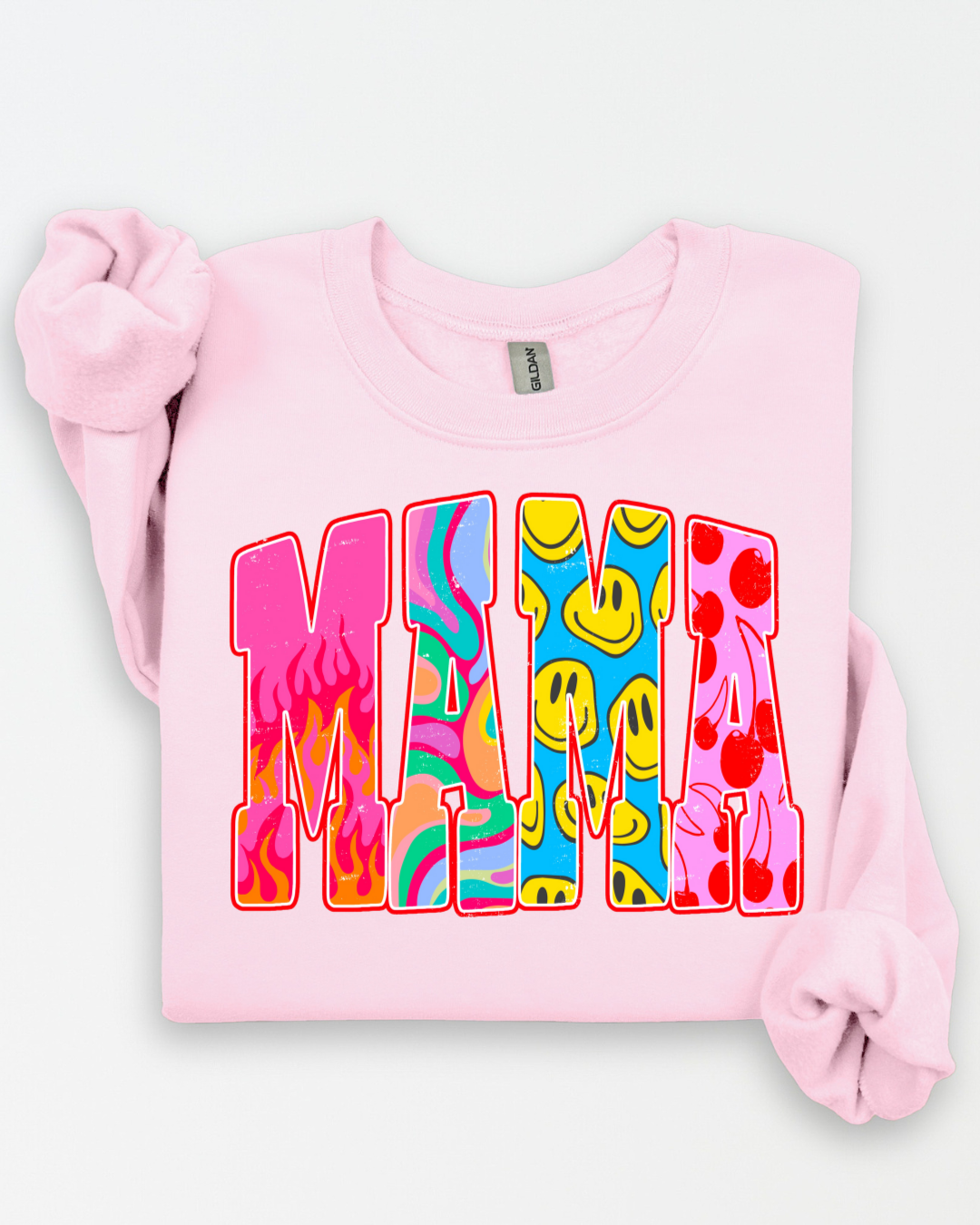 MAMA GROOVY FLAME (SHIRT + SWEATER OPTION)