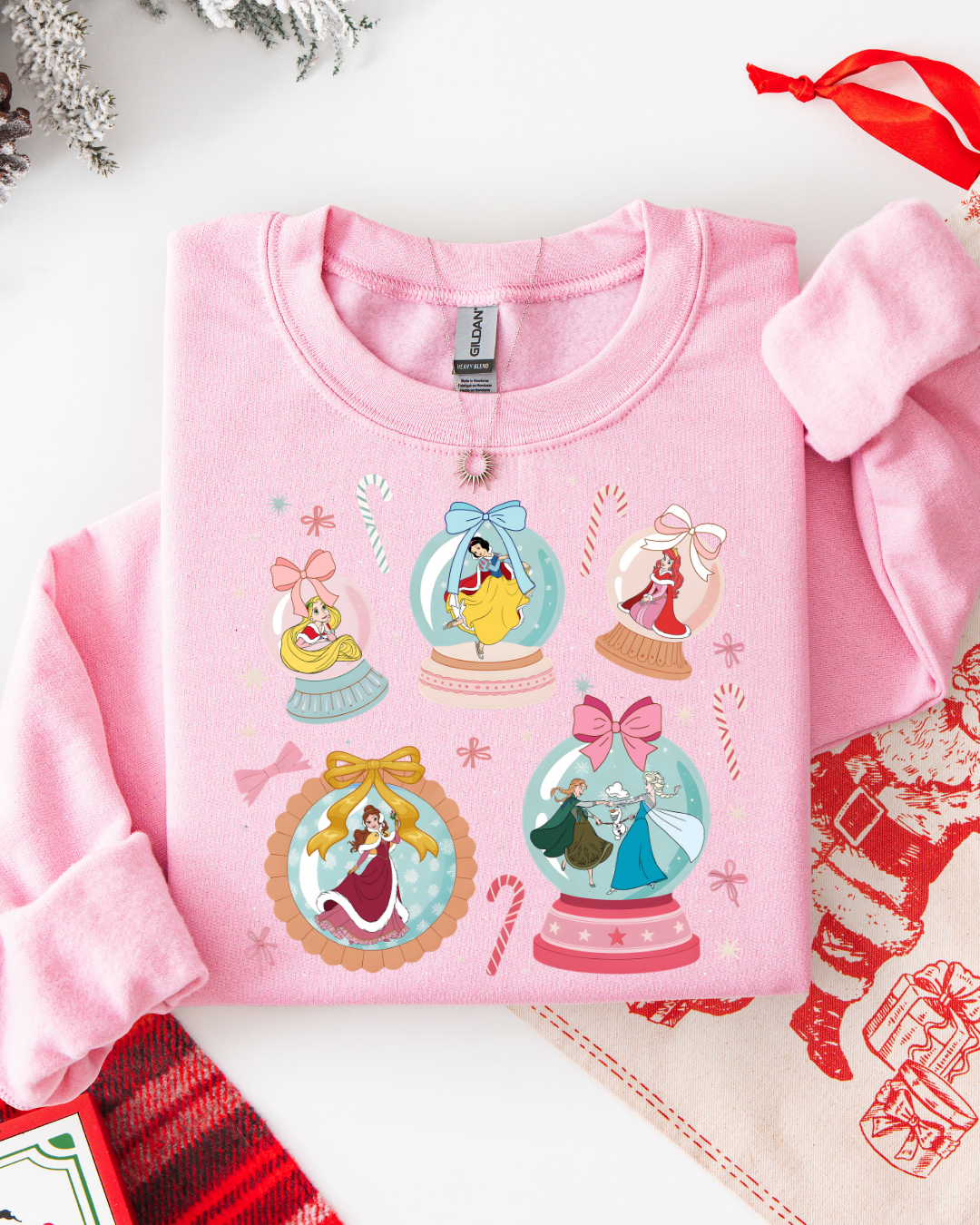 MERRY & BRIGHT #26 (LONG SLEEVE SHIRT + CREWNECK SWEATER)