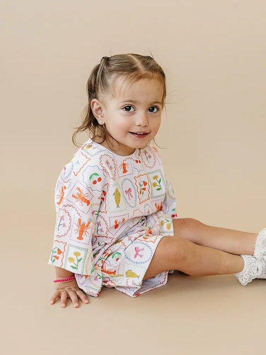 Baby & Kids' Cotton Shorts Set | Whimsy Summer