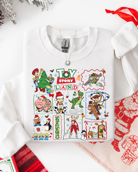 MERRY & BRIGHT #30 (LONG SLEEVE SHIRT + CREWNECK SWEATER)