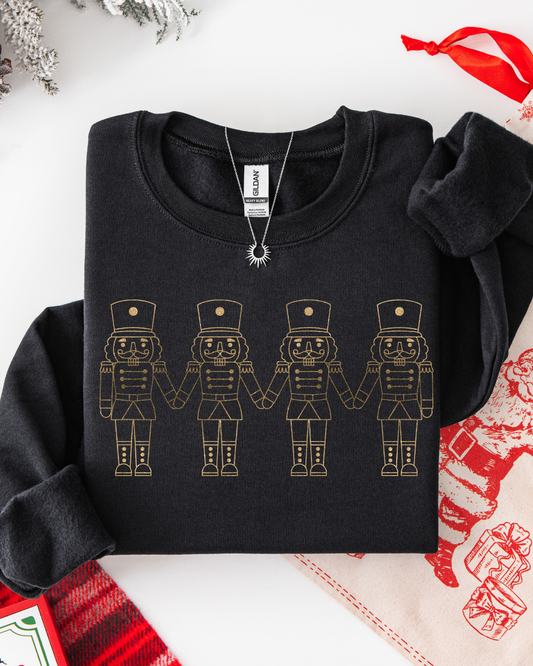 MERRY & BRIGHT #34 (LONG SLEEVE SHIRT + CREWNECK SWEATER)