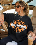 MOMS HARDLY FUNCTIONING CLUB (SHIRT + SWEATER OPTION)