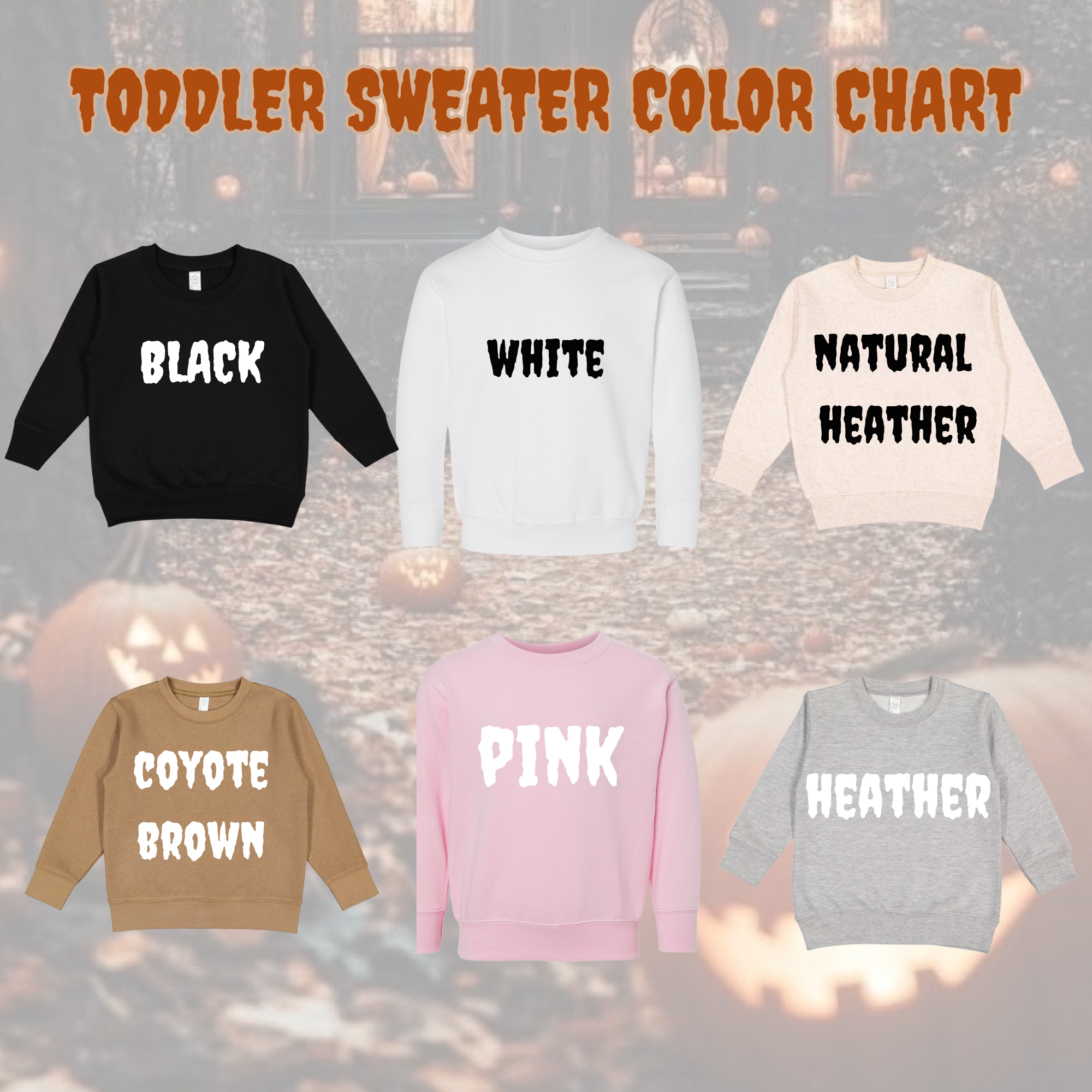 JUST A LITTLE RAY OF PITCH BLACK (SWEATER)