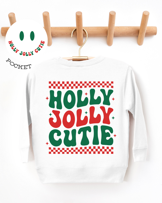 MERRY & BRIGHT #54 (LONG SLEEVE SHIRT + CREWNECK SWEATER)