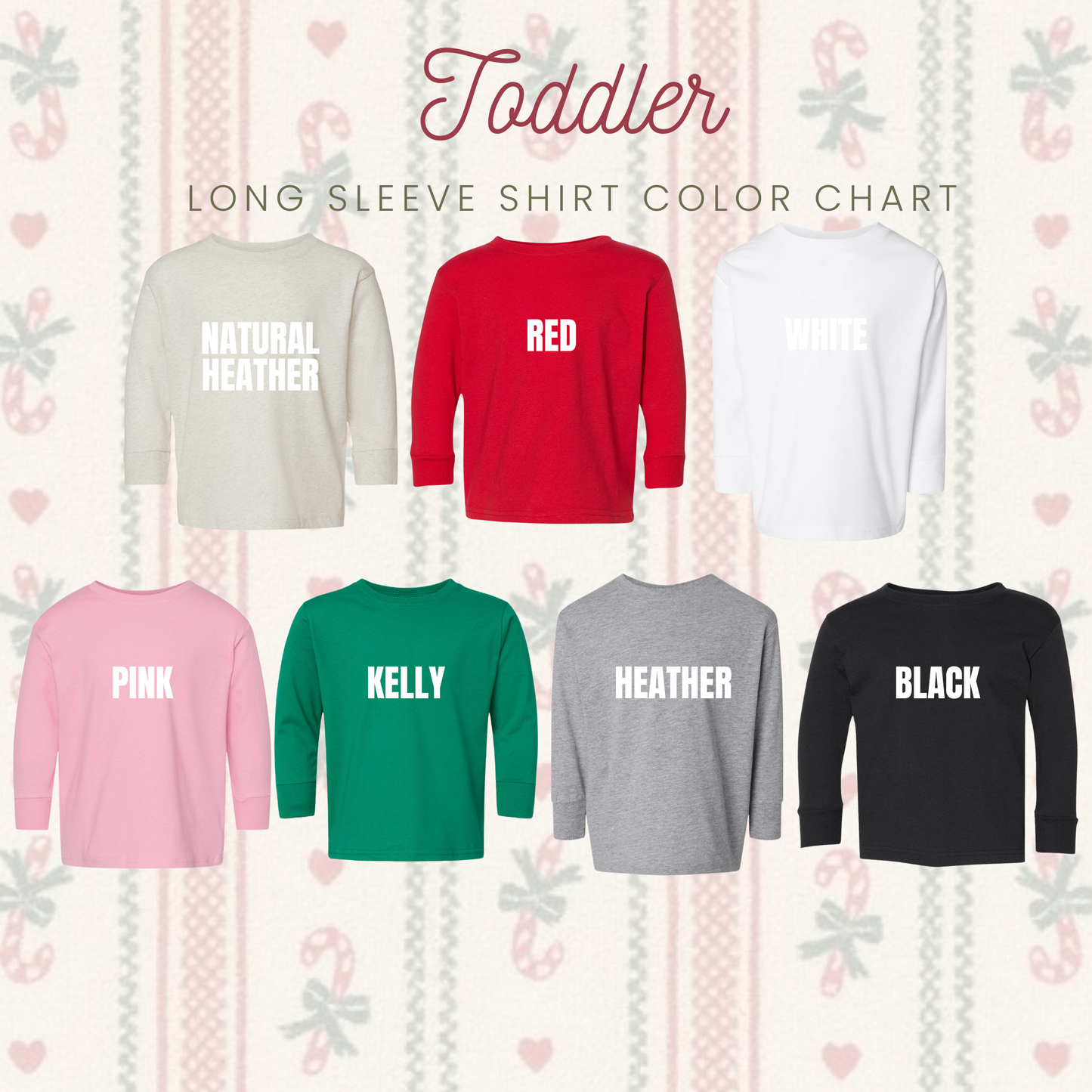 MERRY & BRIGHT #14 (LONG SLEEVE SHIRT + CREWNECK SWEATER)