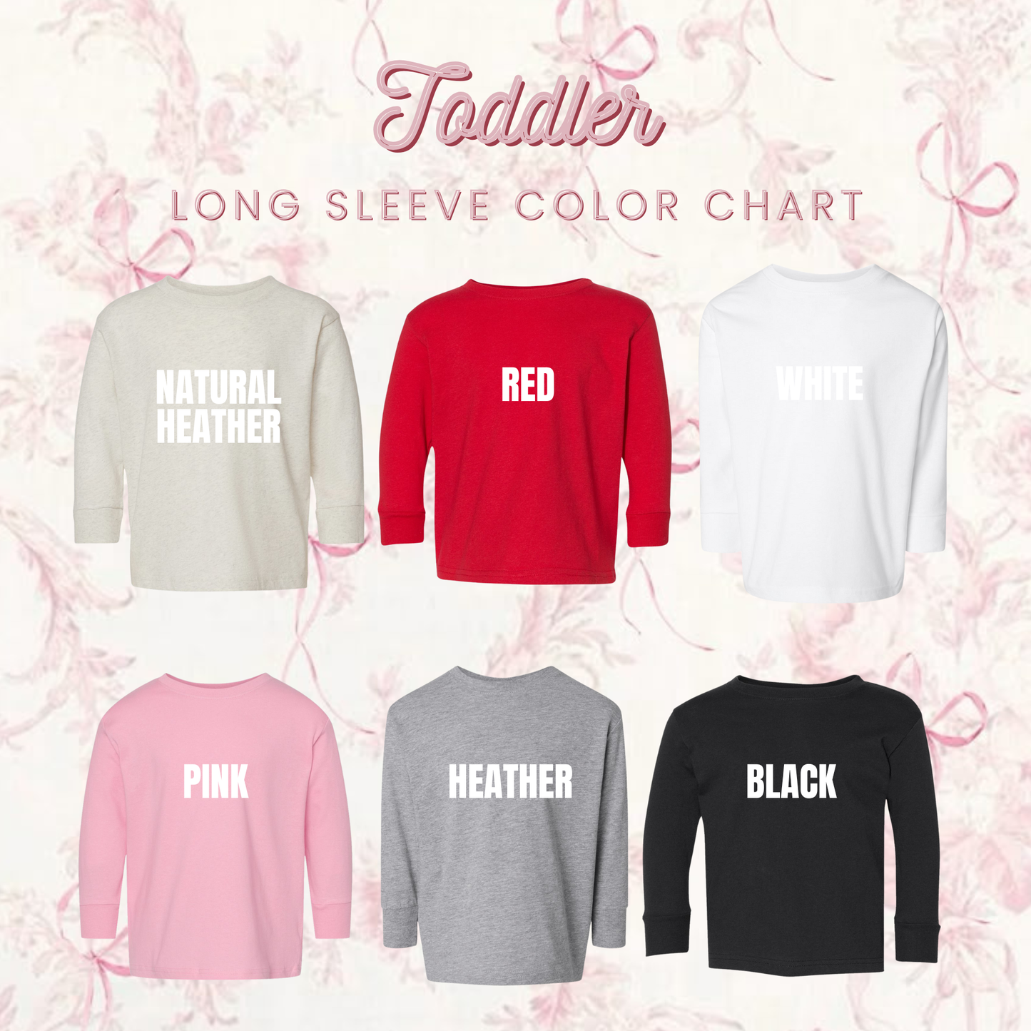 SWEETHEART COLLECTION #22 LONG SLEEVE SHIRT + CREWNECK SWEATER)