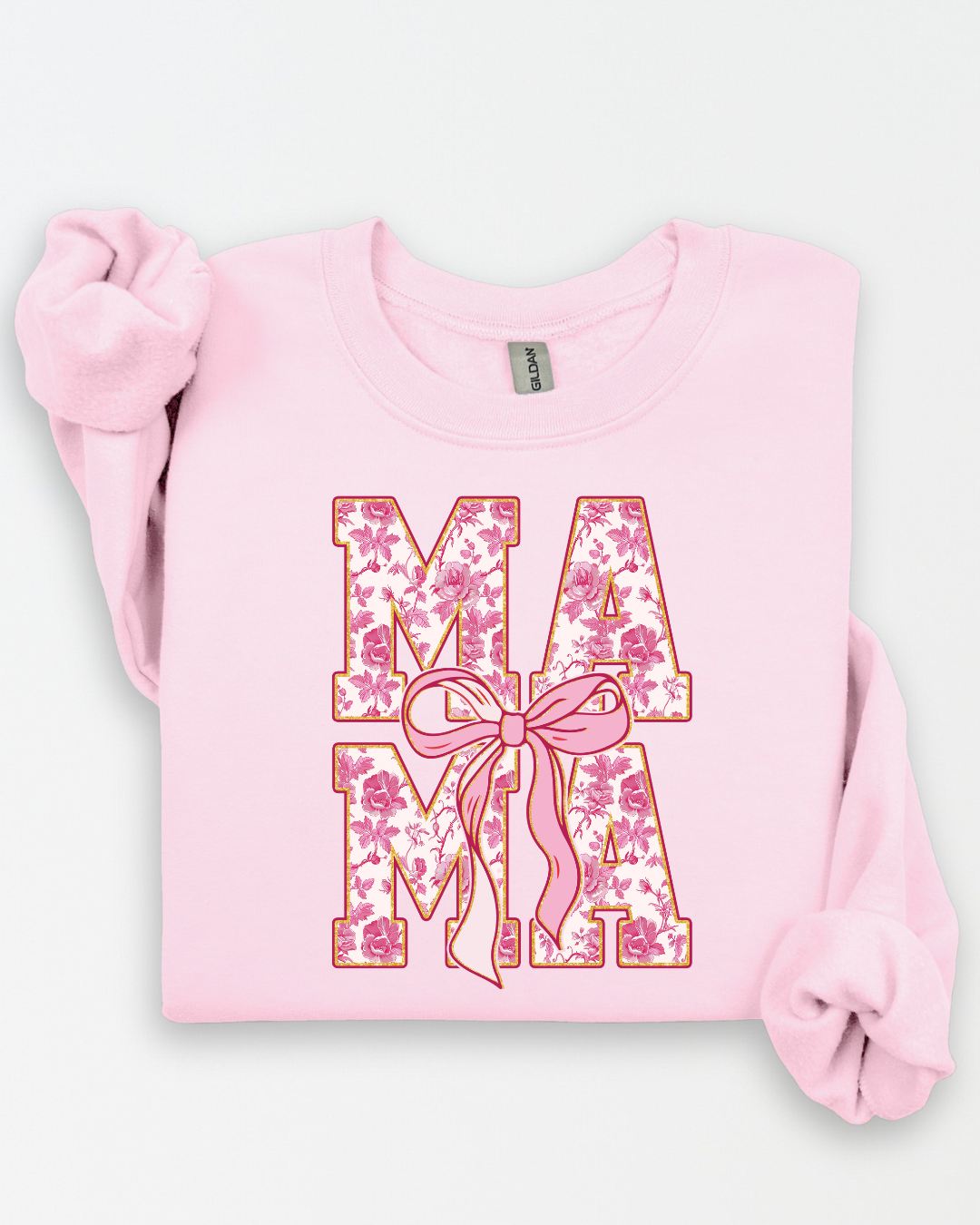 MAMA FLORAL COQUETTE (SHIRT + SWEATER OPTION)