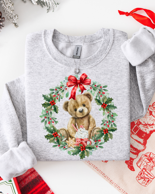 MERRY & BRIGHT #70 (LONG SLEEVE SHIRT + CREWNECK SWEATER)