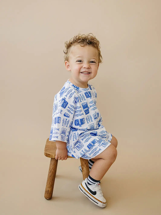 Baby & Kids' Cotton Shorts Set | Sardines