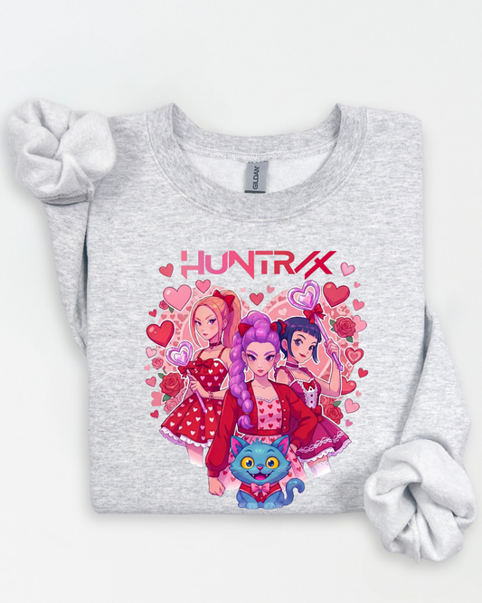 SWEETHEART COLLECTION #74 (LONG SLEEVE SHIRT + CREWNECK SWEATER)