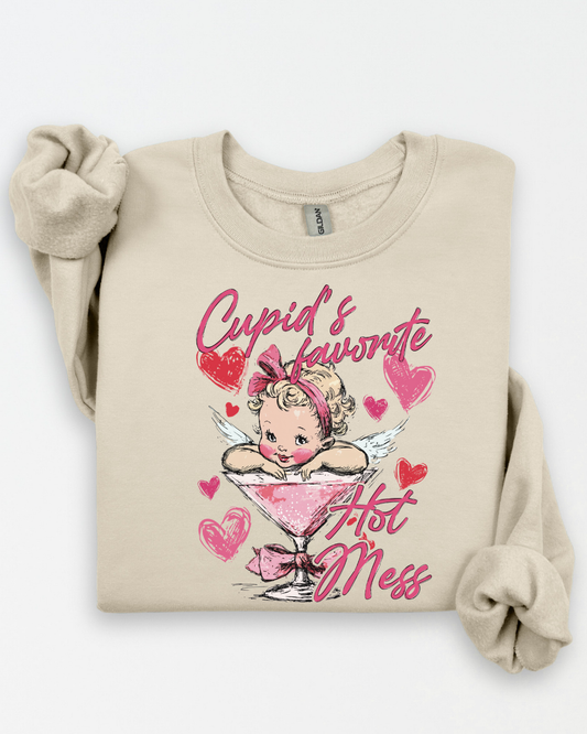 SWEETHEART COLLECTION #80 (LONG SLEEVE SHIRT + CREWNECK SWEATER)