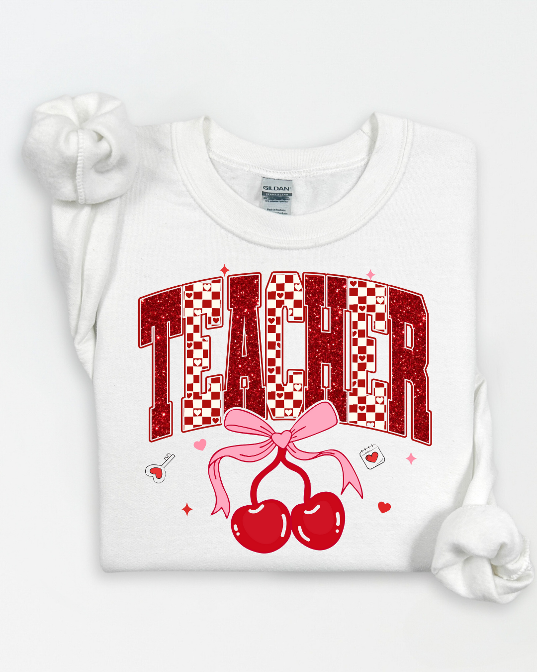 SWEETHEART COLLECTION #8 (LONG SLEEVE SHIRT + CREWNECK SWEATER)