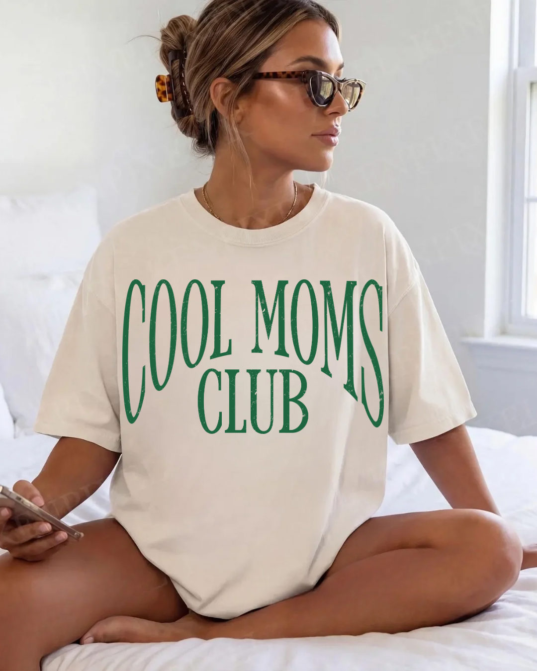COOL MOMS CLUB (SHIRT + SWEATER OPTION)