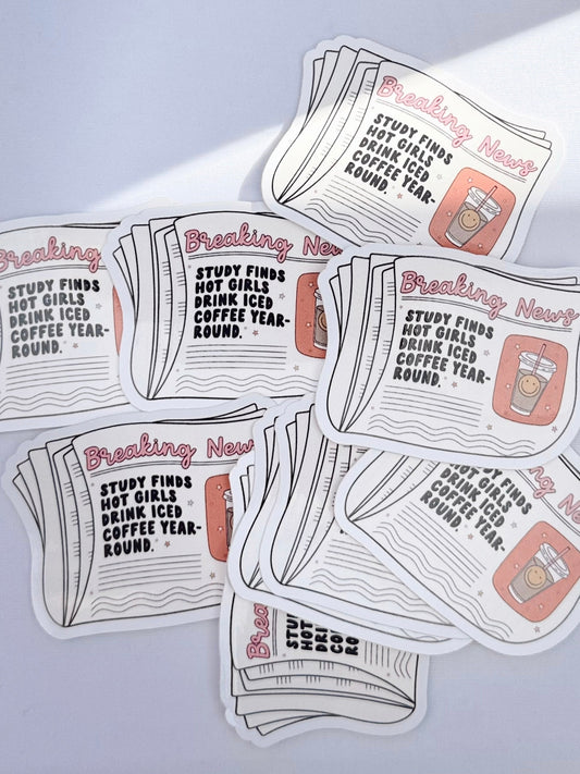 BREAKING NEWS STICKER