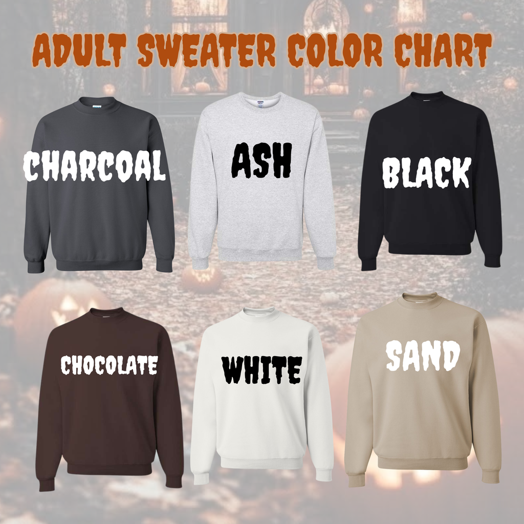JUST A LITTLE RAY OF PITCH BLACK (SWEATER)