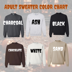 JUST A LITTLE RAY OF PITCH BLACK (SWEATER)