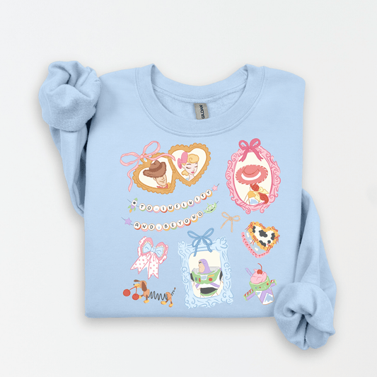 TOY FRIENDS COQUETTE CREWNECK