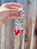 CHERRY MOUSE KEYCHAIN/BAG CHARM