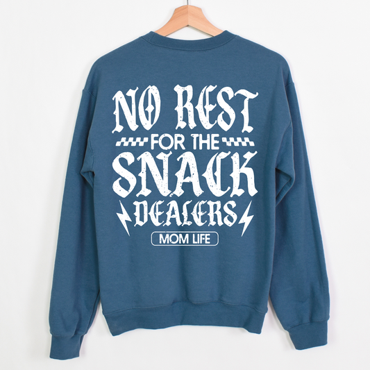 NO REST FOR THE SNACK DEALERS CREW