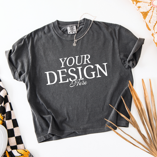 MADE TO ORDER BOXY CROP TEE