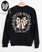 SOCCER MAMA - GAME DAY (SHIRT + SWEATER OPTION)