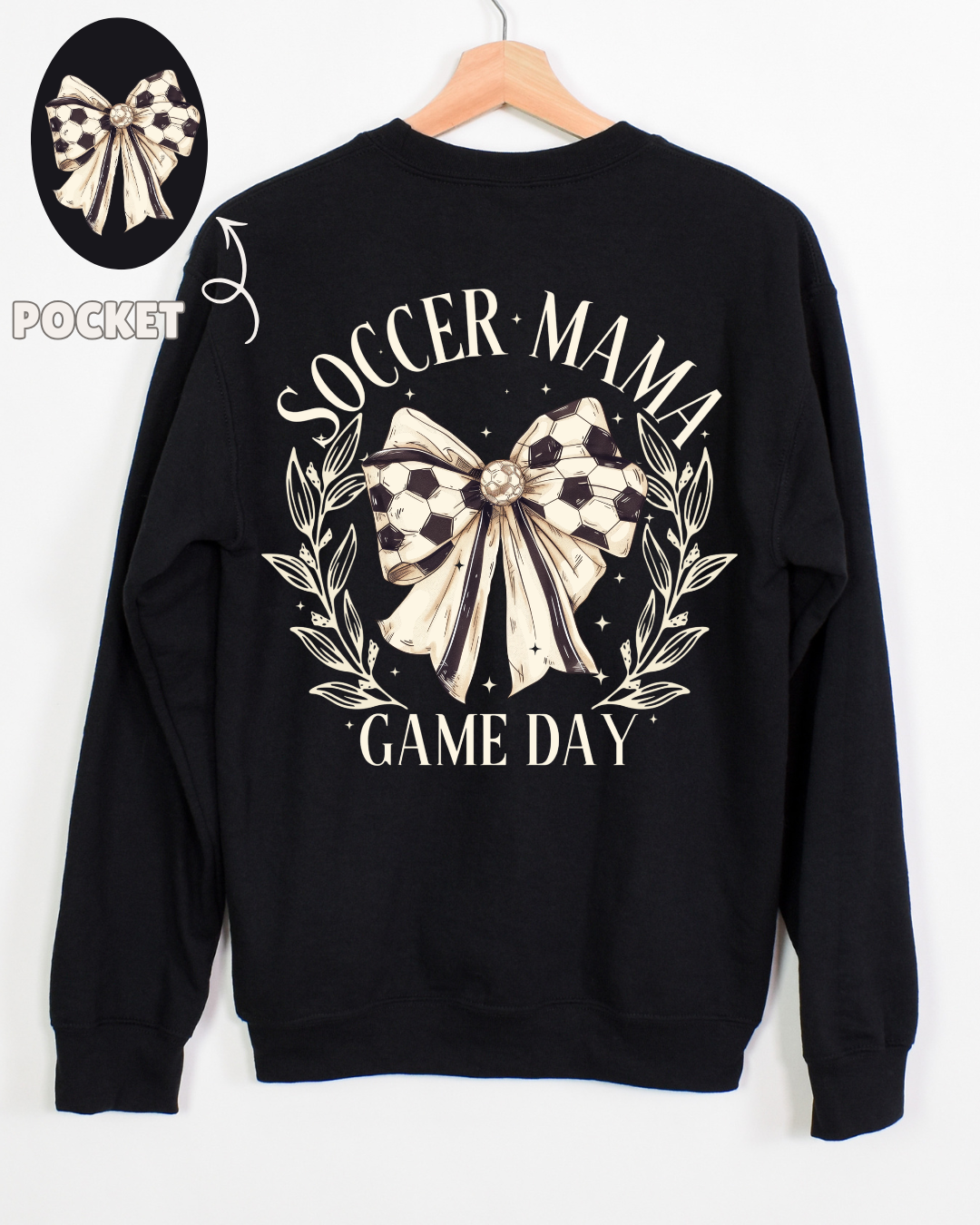 SOCCER MAMA - GAME DAY (SHIRT + SWEATER OPTION)