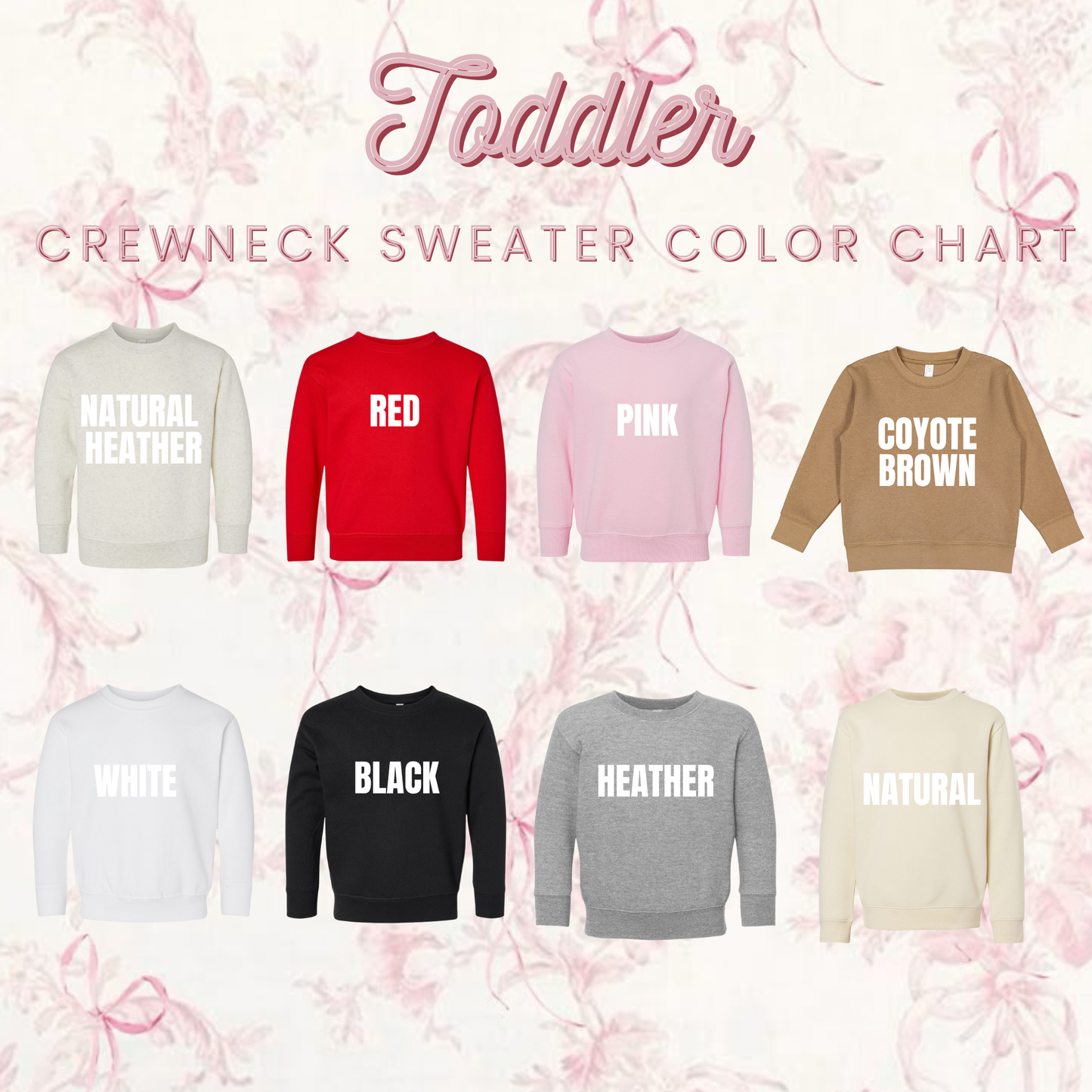 SWEETHEART COLLECTION #22 LONG SLEEVE SHIRT + CREWNECK SWEATER)