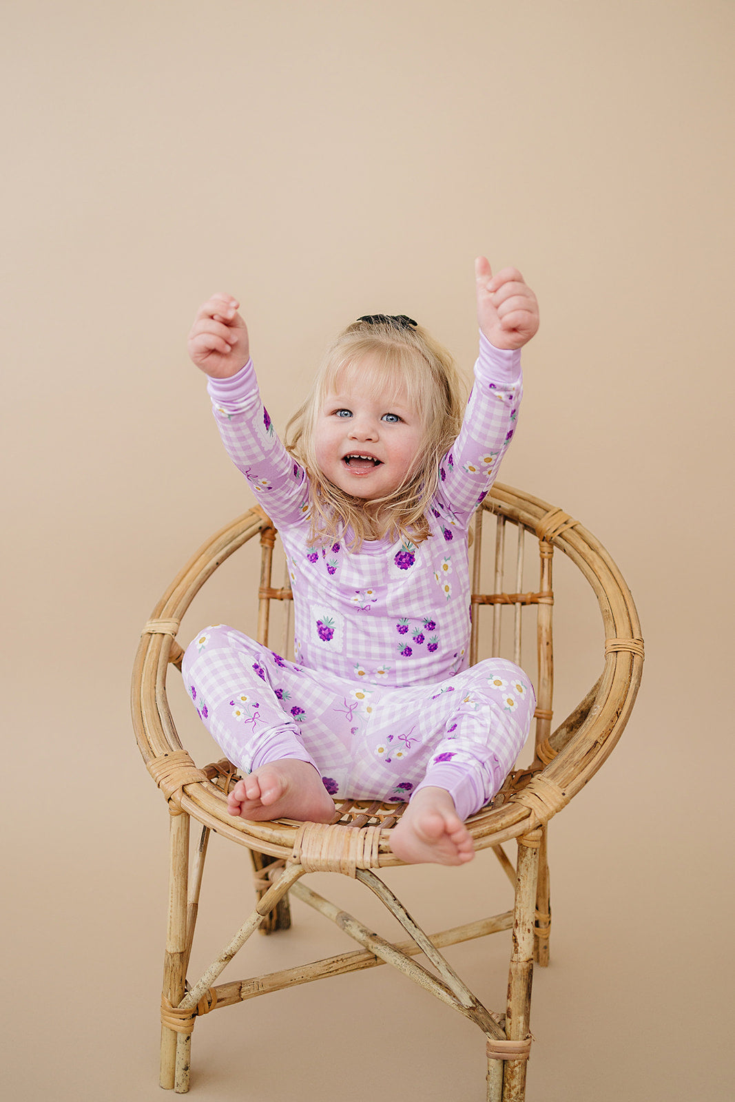 Bamboo Two Piece Set | Raspberry