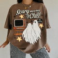 SCARY MOVIES + CHILL (SHIRT + SWEATER OPTION)